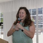 Dawn B announding Dawn Reinfeld
