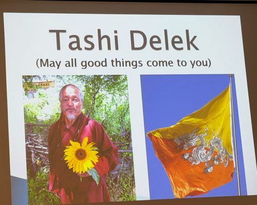 Slide from Janet Schofield's Bhutan presentation